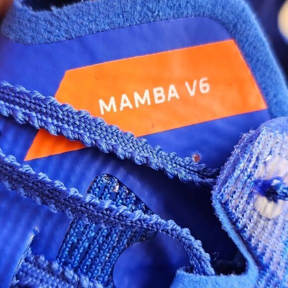 Nike Zoom Mamba V6 Track & Field Spikes Running Shoes Women's 8 Blue White New - Picture 7 of 15